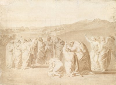 Studie för Ascension, 1774. av John Singleton Copley