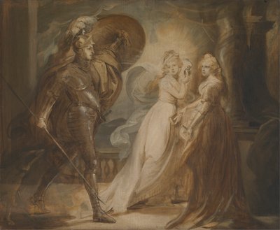 Studie för "Röda Korsriddaren" av John Singleton Copley