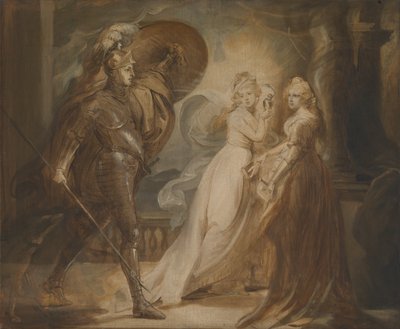 Studie för "Röda korsets riddare av John Singleton Copley