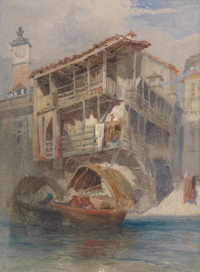 Isola Bella, Lago Maggiore av John Skinner Prout