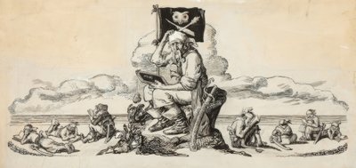 Här slutar den minnesvärda och utomordentligt anmärkningsvärda berättelsen i fyra delar om Mehitabel och hennes desperata forskare av John Sloan