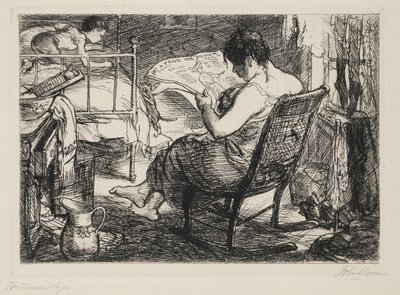 Kvinnans sida av John French Sloan