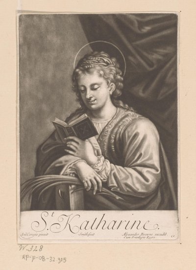 Den heliga Katarina av Alexandria av John Smith
