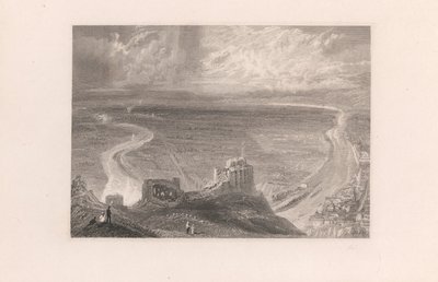 Chateau Gaillard, från öster av John Smith