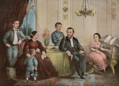 General Grant och hans familj - respektfullt tillägnad folket i Förenta staterna av John Smith