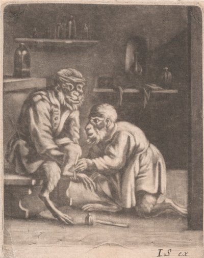 Två apor av John Smith