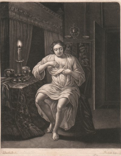 Kvinna som klär av sig av John Smith