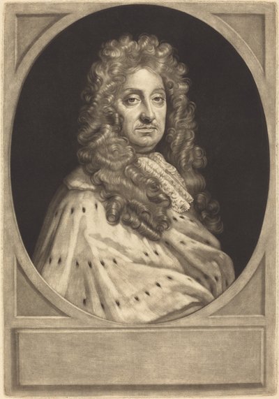 John Hay, Earl of Tweeddale [bevis] av John Smith after Sir Godfrey Kneller