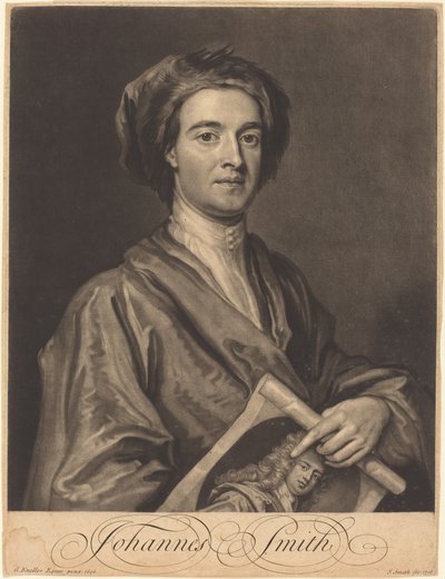 John Smith av John Smith after Sir Godfrey Kneller