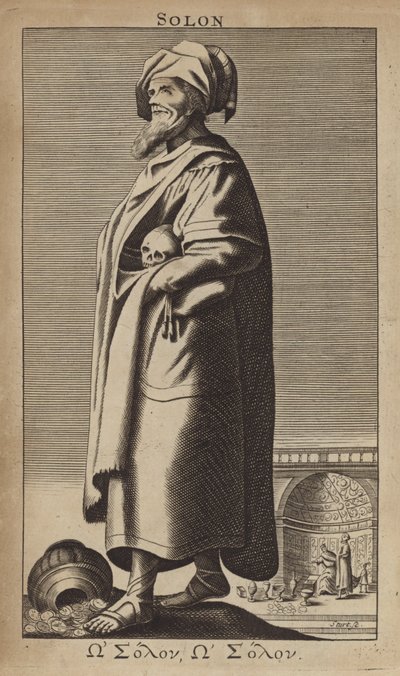 Solon, atensk statsman, lagstiftare och poet av John Sturt