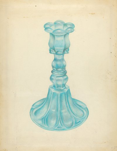 Ljusstake, c. 1940. av John Tarantino
