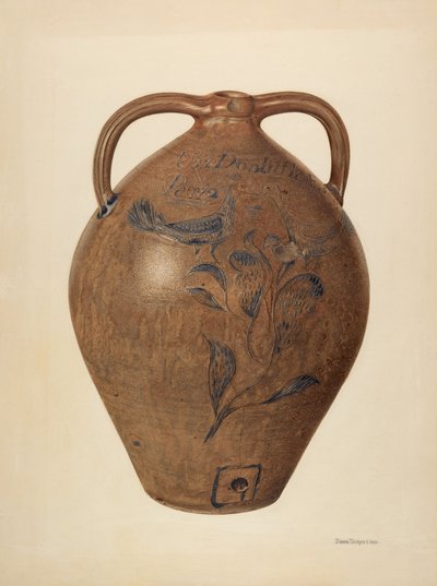 Kanna för vin, cider eller vinäger, ca. 1941. av John Tarantino
