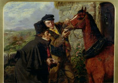Not Sold Yet (olja på duk) av John Templeton Lucas