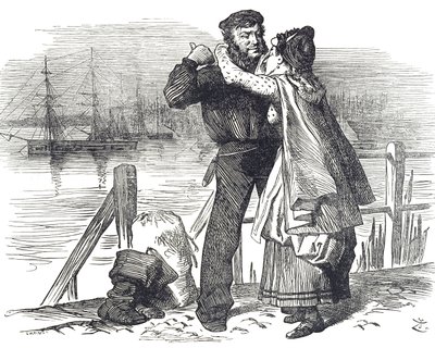 En sjömanshyllning till Samuel Plimsoll (1824-1898), en engelsk politiker och socialreformator, för det arbete han utförde medan han var parlamentsledamot för Derby med att införa lagstiftning som reglerar lastning och sjövärdighet för handelsfartyg av John Tenniel