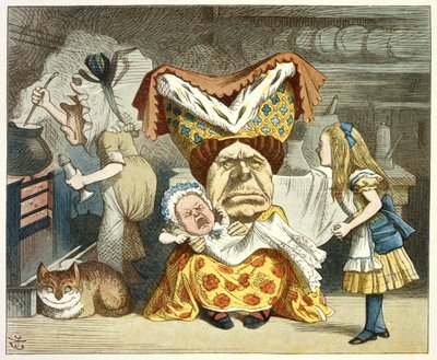 Alice och hertiginnan av John Tenniel