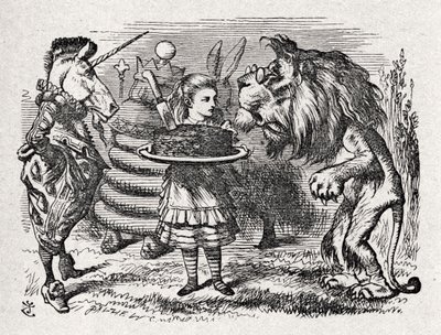 Lejonet Alice och av John Tenniel
