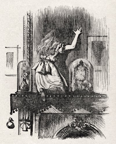 Alice genom glasögonen av John Tenniel