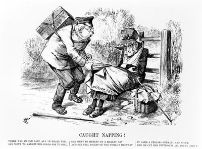 Caught Napping!, illustration från 