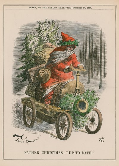 Jultomten - "Uppdaterad av John Tenniel
