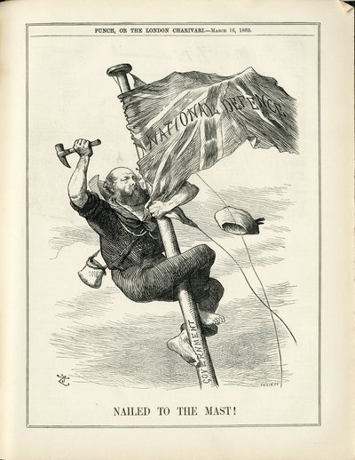 Illustration av John Tenniel (1820-1914) i Punch av John Tenniel