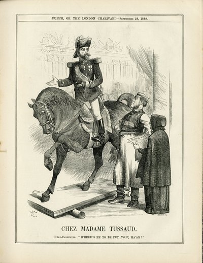 Illustration av John Tenniel (1820-1914) i Punch av John Tenniel