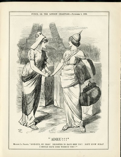 Illustration av John Tenniel (1820-1914) i Punch av John Tenniel
