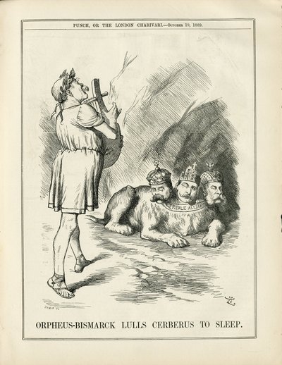 Illustration av John Tenniel (1820-1914) i Punch av John Tenniel