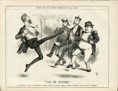 Illustration av John Tenniel (1820-1914) i Punch av John Tenniel