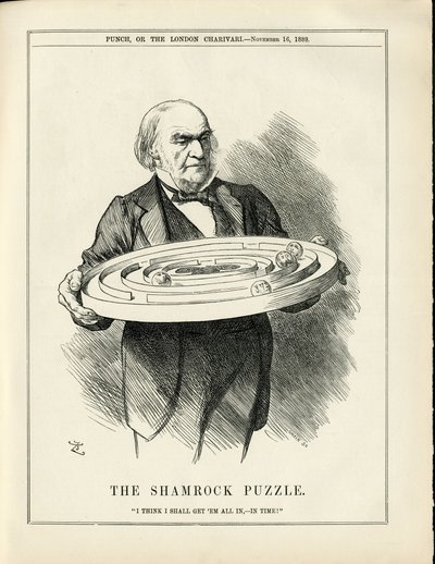 Illustration av John Tenniel (1820-1914) i Punch av John Tenniel