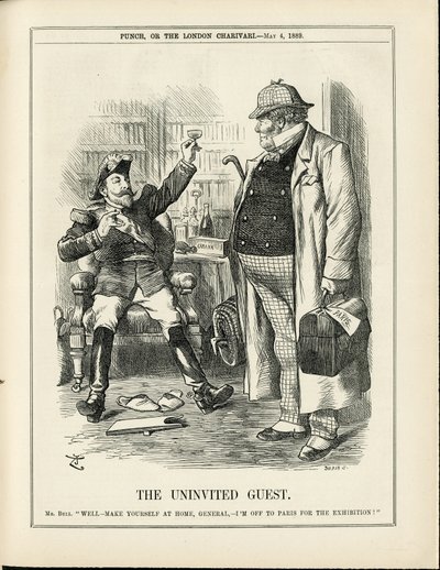Illustration av John Tenniel (1820-1914) i Punch av John Tenniel