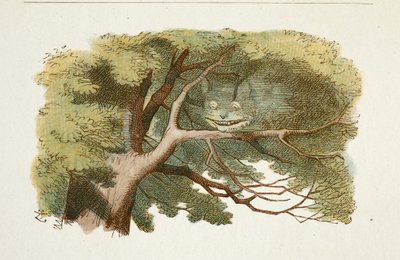 ""The Cheshire Cat"" Tallrik från ""Alice in Wonderland"" (Alice