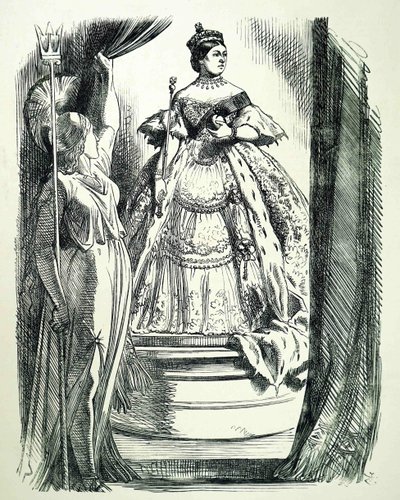Drottning Victoria. av John Tenniel