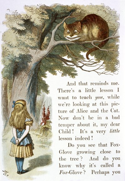 Cheshire-katten av John Tenniel