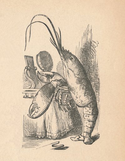 Hummern, 1889 av John Tenniel