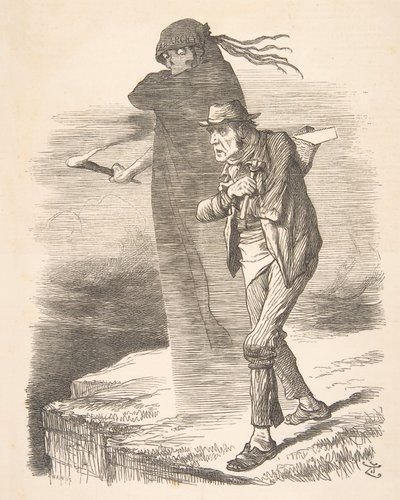 The Tempter Punch, 27 november 1886, 1886. av John Tenniel