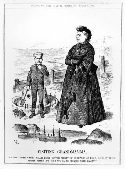 Visiting Grandmamma, illustration från 
