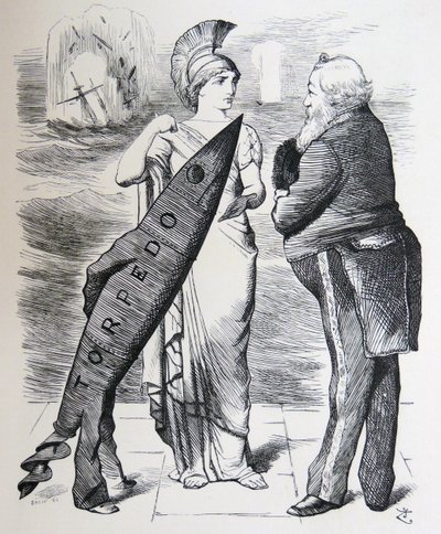 Whitehead torped av John Tenniel