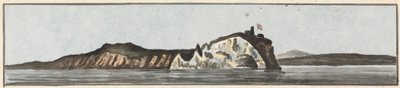 The Needles Bearing East (en av fem ritningar på ett fäste) av John Thomas Serres