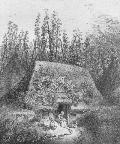I Cobham, Surrey, 1797 av John Thomas Smith