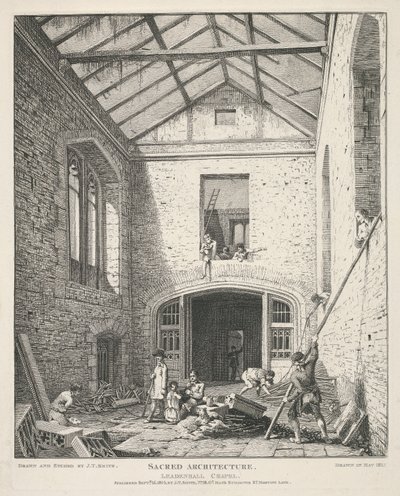 Leadenhallkapellet av John Thomas Smith