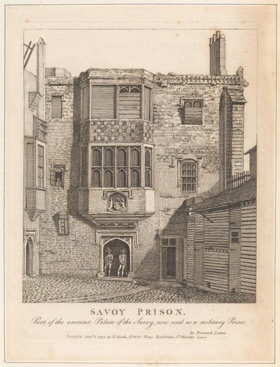 Savoyfängelset av John Thomas Smith