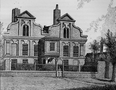 The Old Manor House, Hackney, 1800 1911 av John Thomas Smith