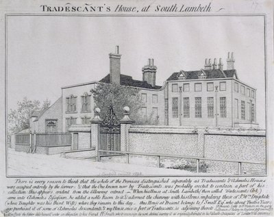 Vy över Turret House, Lambeth, 1798 av John Thomas Smith