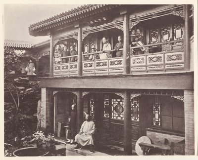 En mandarins hus, Peking av John Thomson