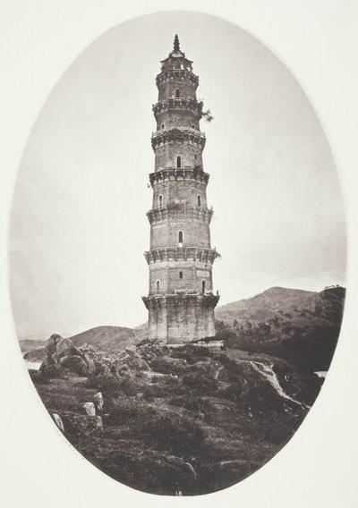 En pagod nära Chao-Chowfu av John Thomson