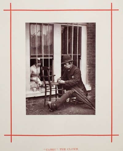 Clownen Caney, 1877. av John Thomson