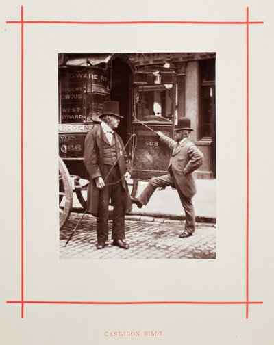 Cast-Iron Billy, 1877. av John Thomson