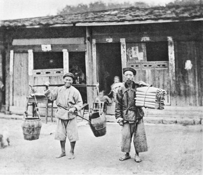Kinesiska utdelare, ca 1870 av John Thomson