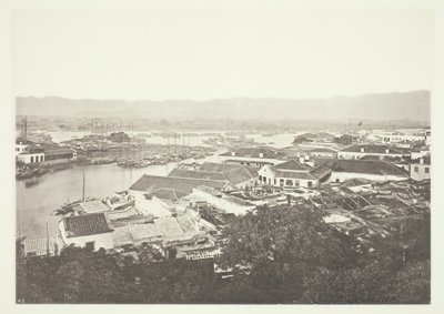 Foochow utländsk bosättning, c. 1868. av John Thomson