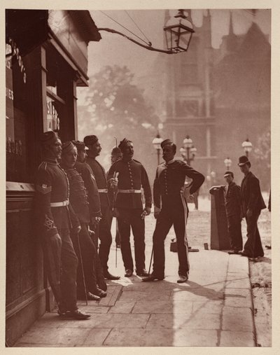 Rekryteringssergeanter vid Westminster av John Thomson